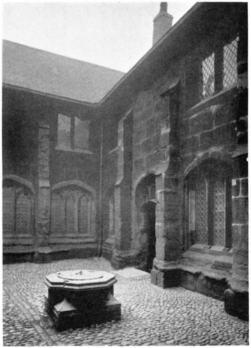 THE CLOISTER&mdash;SOUTH-WEST ANGLE.