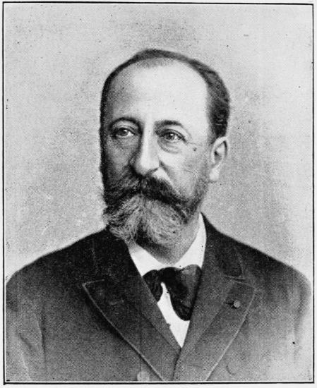 CAMILLE SAINT-SA�NS portrait signed