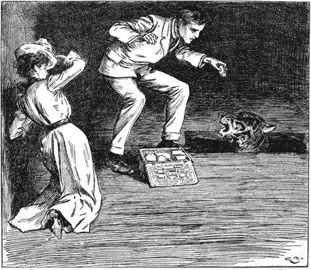 "NARE SUDDENLY FOUND HIMSELF LOOKING INTO THOSE GREAT YELLOW
EYES."