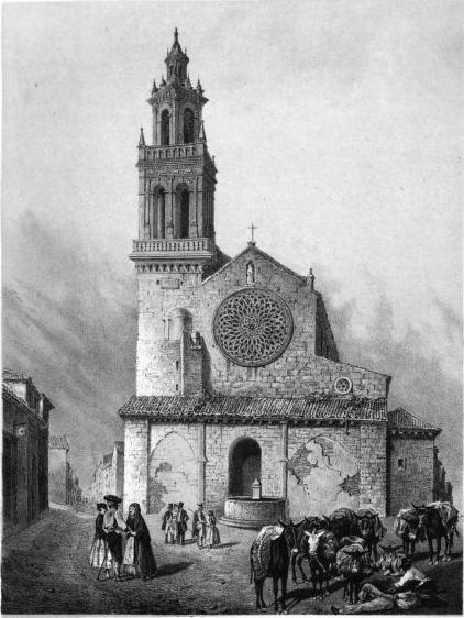 Dib.� del nat.l y por F. J. Parcerisa. Lit. de J.
Donen.
IGLESIA DE S.N LORENZO.
(C�rdoba.)