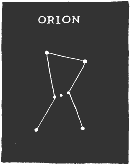 Orion&rsquo;s shoulders