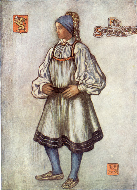 S�TERSDALEN PEASANT GIRL