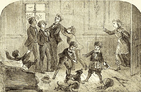 "The spectacle that met Nurse Rose's eye was a trying one."&mdash;Page 13