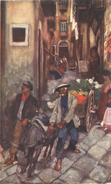 NAPLES&mdash;A SLUM.