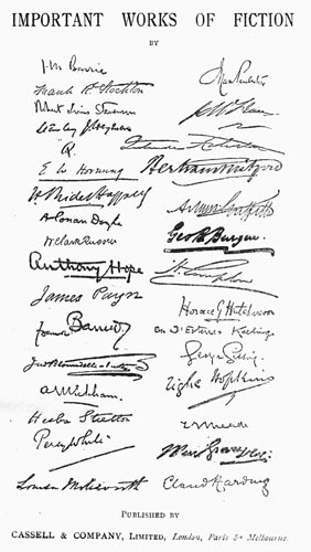 Signatures