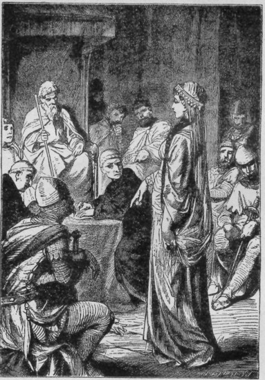 �Min� huomaan�, sanoi Rebekka. �ett� olisi turhaa ruveta
teilt� armoa anomaan.�