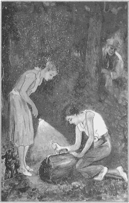 &ldquo;You hold the flashlight, Jane,&rdquo; said Mary Louise. &ldquo;While I make the slit.&rdquo;