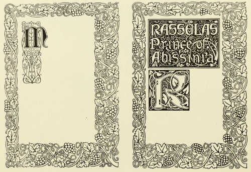 BORDER, INITIAL LETTERS, AND HEADPIECE DESIGNED BY R.
JAMES WILLIAMS. FOR THE VINCENT PRESS