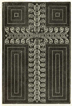 BOOKBINDING IN RED SHAGREEN, WITH EMBOSSED GOLD
ORNAMENTATION DESIGNED BY RUDOLPH GEYER, EXECUTED BY ALBERT GÜNTHER