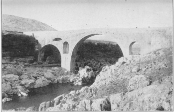 WHERE THE ANGEL DROPPED THE STONES AND NOW DROPS DOLLARS

A typical landscape in a district of Montenegro, from which immigration
has set in.