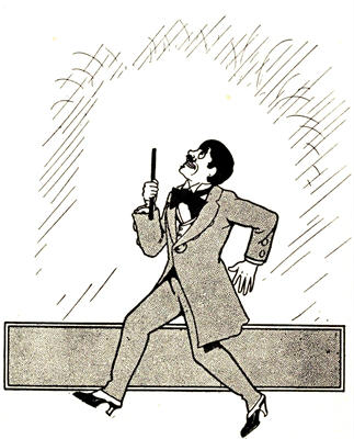  ...John Dough began to retrace his
steps... 