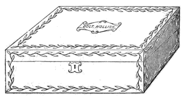 box
presented to Dr. Hollick