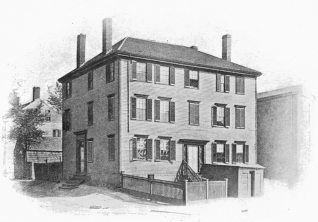 THE BIRTHPLACE OF LONGFELLOW (NOW A TENEMENT HOUSE).

SHOWING AT THE EXTREME LEFT THE BIRTHPLACE OF THOMAS B. REED, PORTLAND,
MAINE.