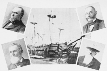 THE WHALE-SHIP “COMMODORE MORRIS” AND THE FALMOUTH
CAPTAINS WHO SAILED IN HER.