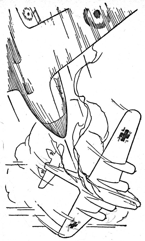 &ldquo;Tat-tat-tat&mdash;Down goes Hun&rdquo;