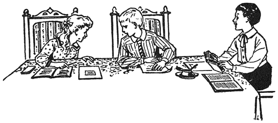 &bdquo;Och, niks!&rdquo;&mdash;en Wim legde gauw zijn arm over &rsquo;t papier.