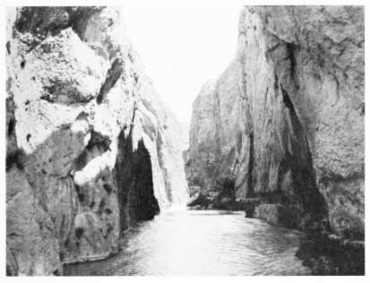 Fig. 218.&mdash;THE GORGE AT DERENDEH.