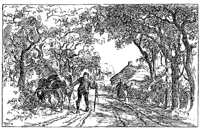 Ealsom en Botsjemoi op wei
nei Drachtster merke.