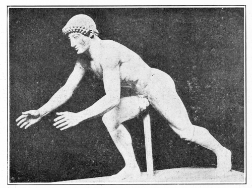 Figure, from the East Pediment of the Temple on
Aegina.