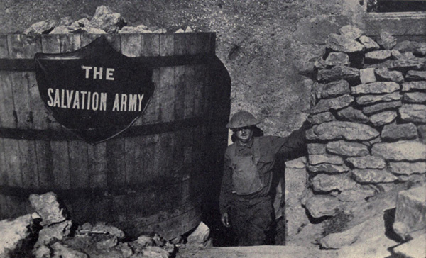 The Entrance to the Old Wine
Cellar in Mandres.